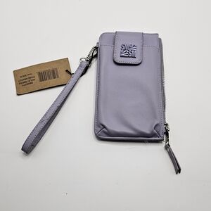 Steve Madden Bbretty Phone Wristlet in the color Violet Smoke